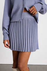 Gianna Periwinkle Three Piece Sweater Dress