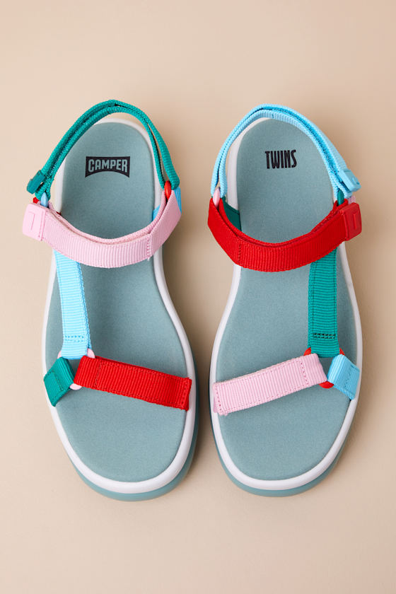 Twins Multi Strappy Flatform Sandals