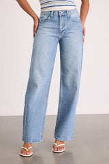 Everyday Coolness Light Wash High-Rise Straight-Leg Jeans