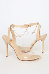Eisley Light Nude Ankle Strap Heels